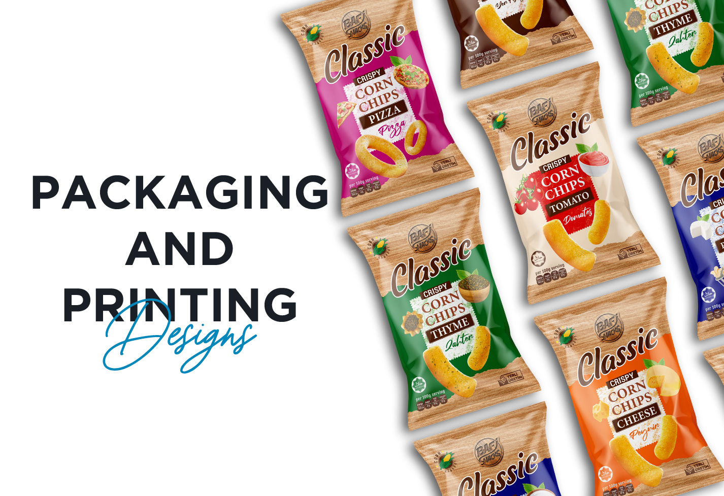 Packaging and printing designs