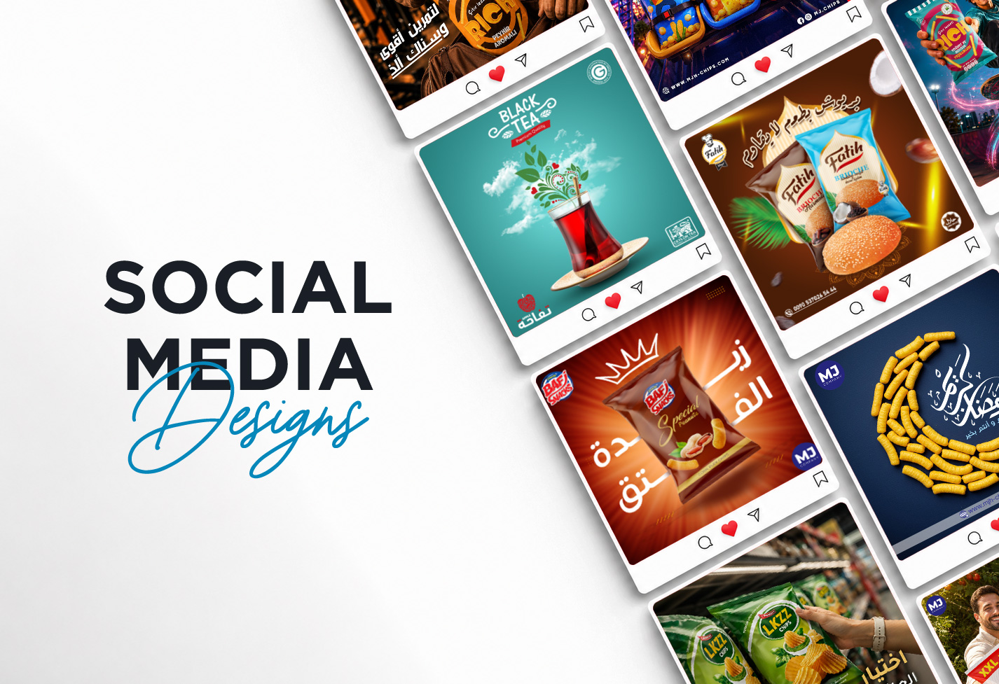 Social media designs