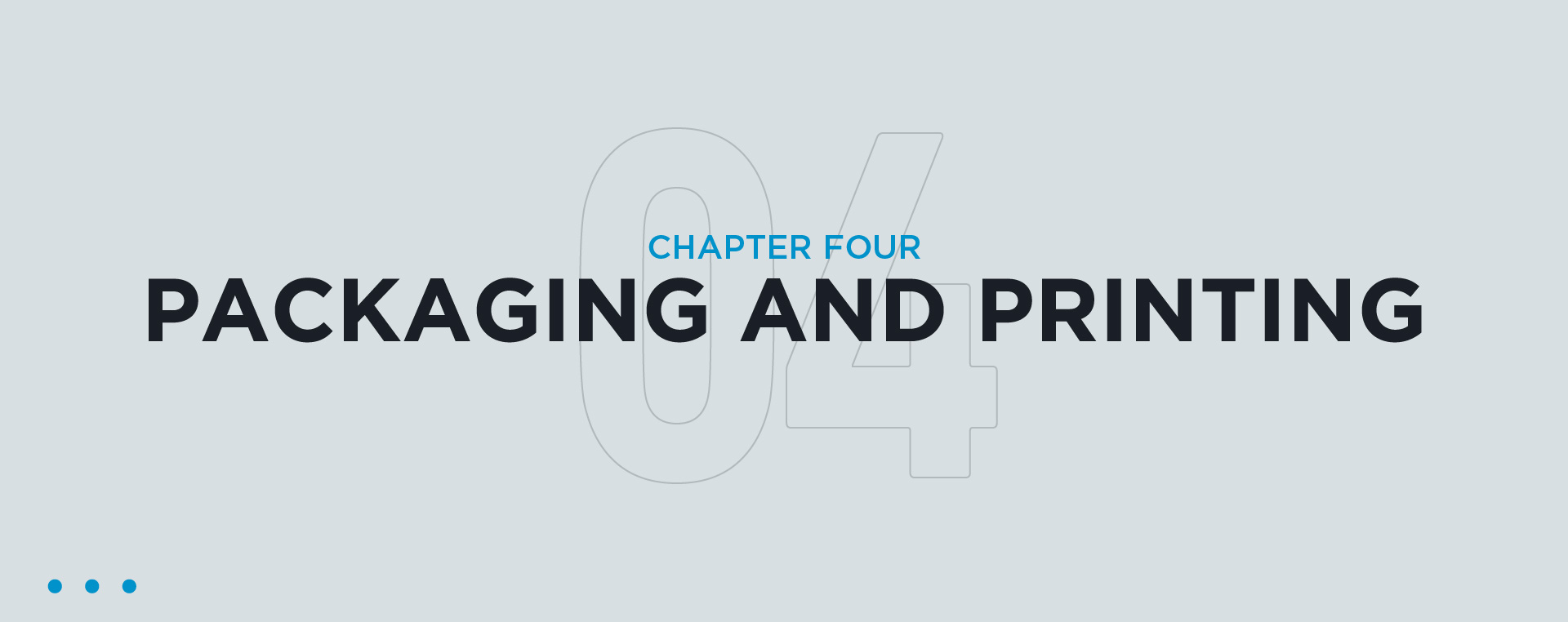 Chapter four packaging and printing